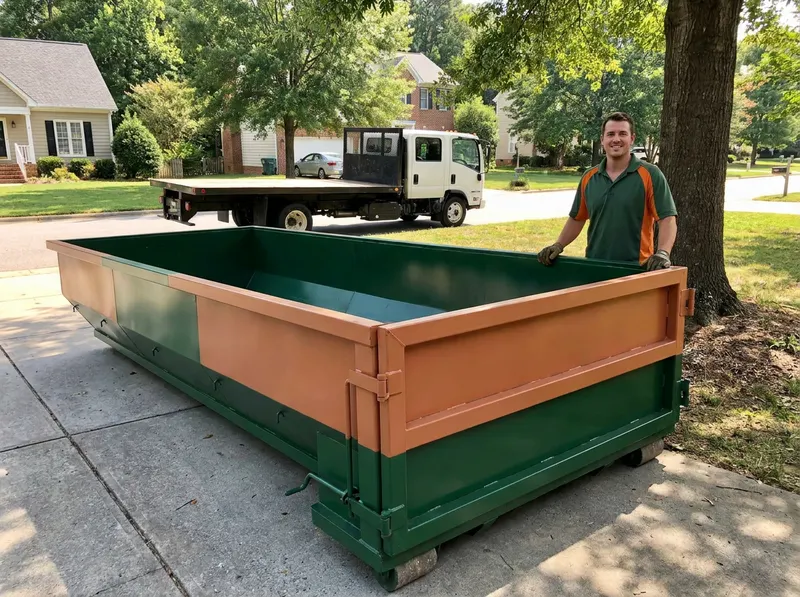 Roofing Shingle Dumpster in Cary, NC