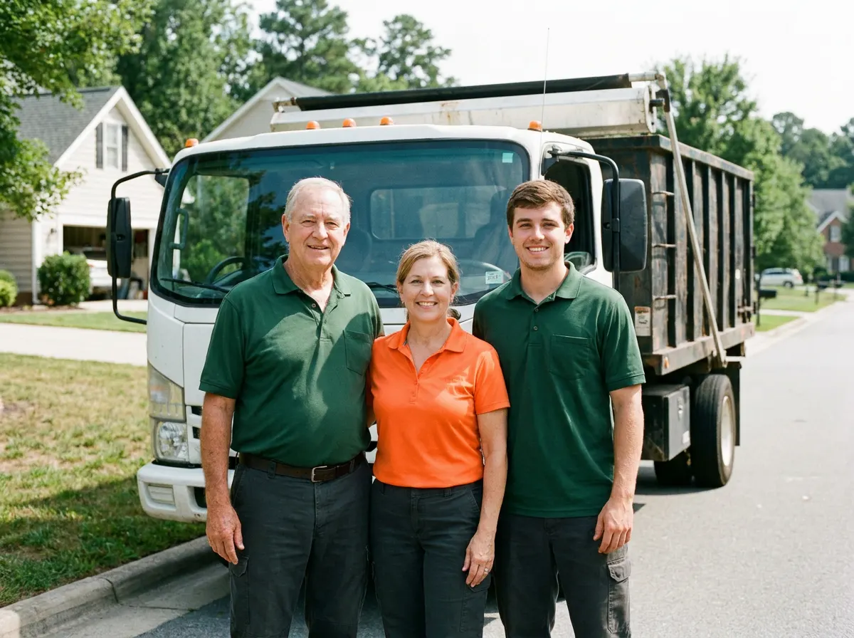 Ken Dumpster Rental dumpster rental team in Cary, NC